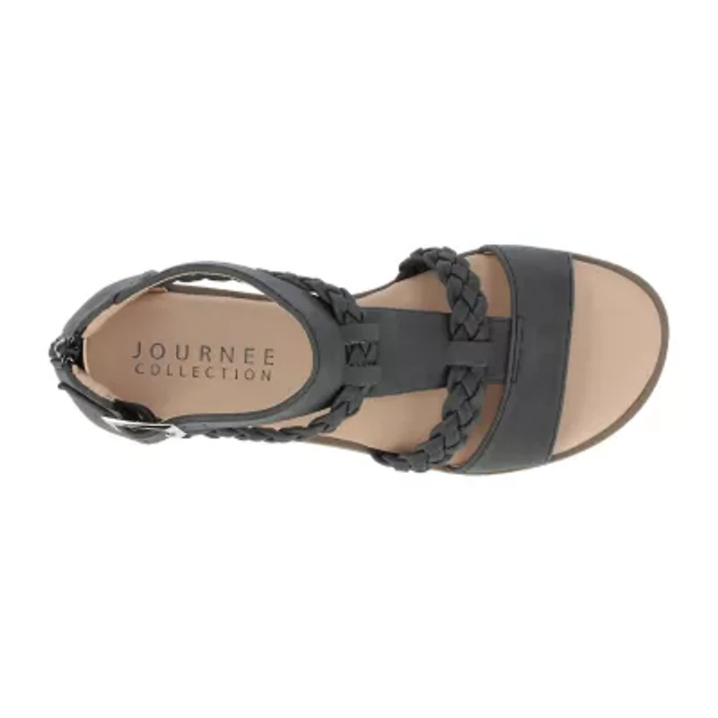 Journee Collection Womens Florence Flat Sandals