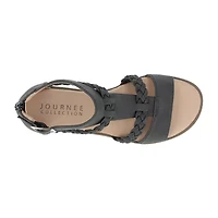 Journee Collection Womens Florence Flat Sandals
