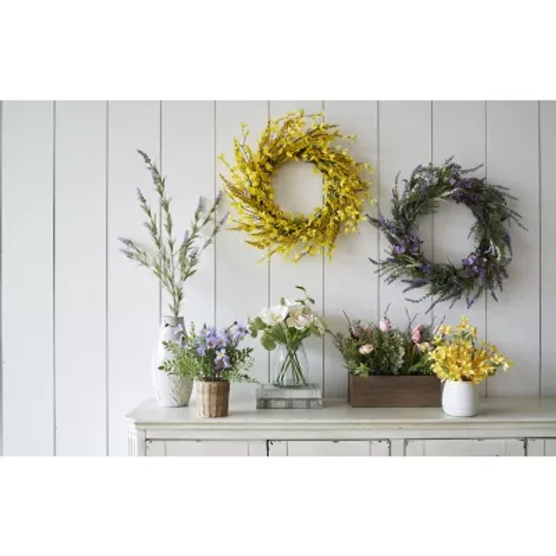 Linden Street 14" Pink Floral Arrangement