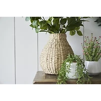 Linden Street 12 In Round Woven Vase