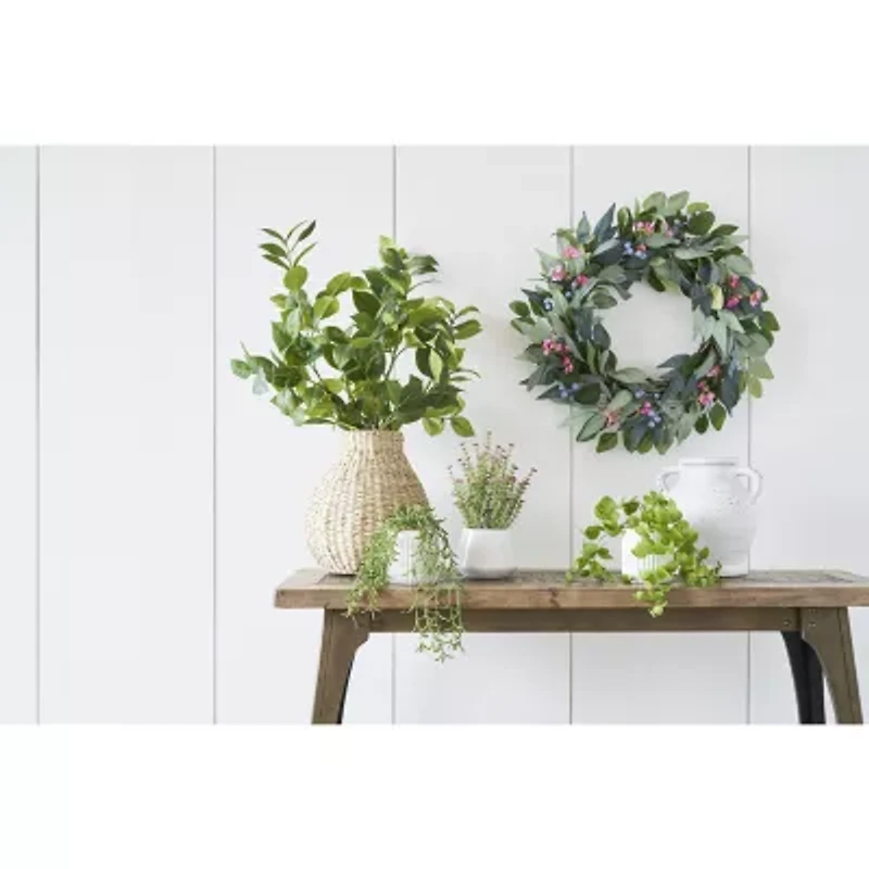 Linden Street 12 In Round Woven Vase