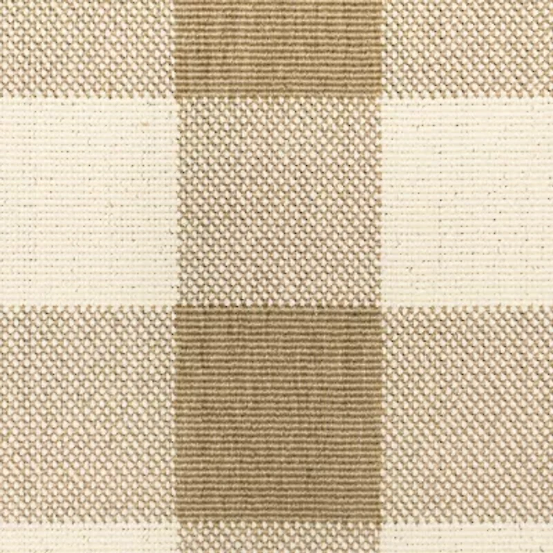 Covington Home Martinique Gingham Plaid Indoor Outdoor Rectangular Accent Rug