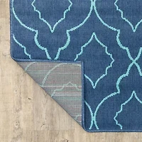 Covington Home Marquesas Morrocan Trellis Indoor Outdoor Rectangular Accent Rug