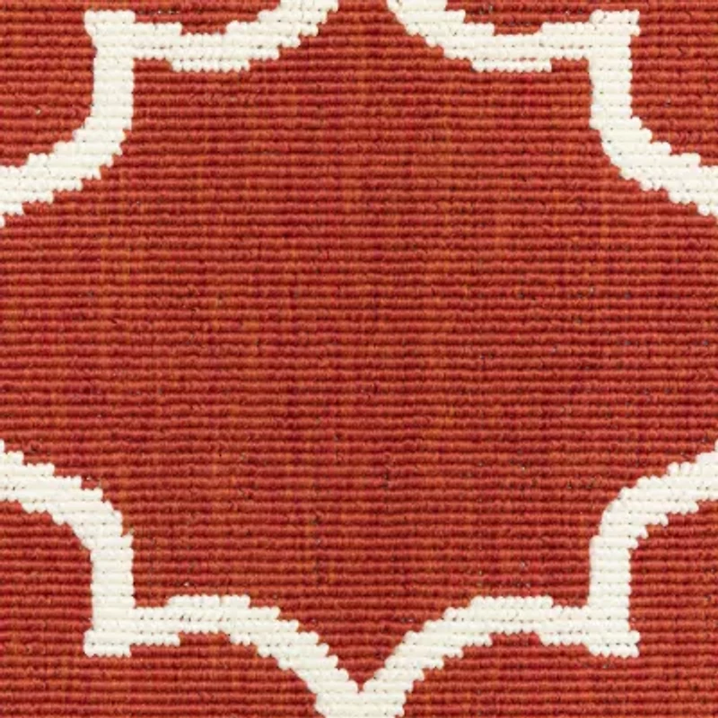 Covington Home Marquesas Scallop Trellis Indoor Outdoor Rectangular Accent Rug