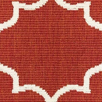 Covington Home Marquesas Scallop Trellis Indoor Outdoor Rectangular Accent Rug