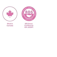 Canadian Down & Feather Company 2 Pack Medium Density Bed Pillow