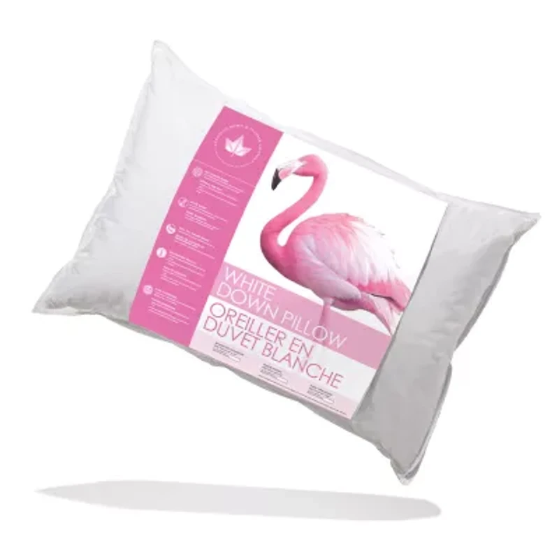 Canadian Down & Feather Company 2-Pack Medium Density Bed Pillow