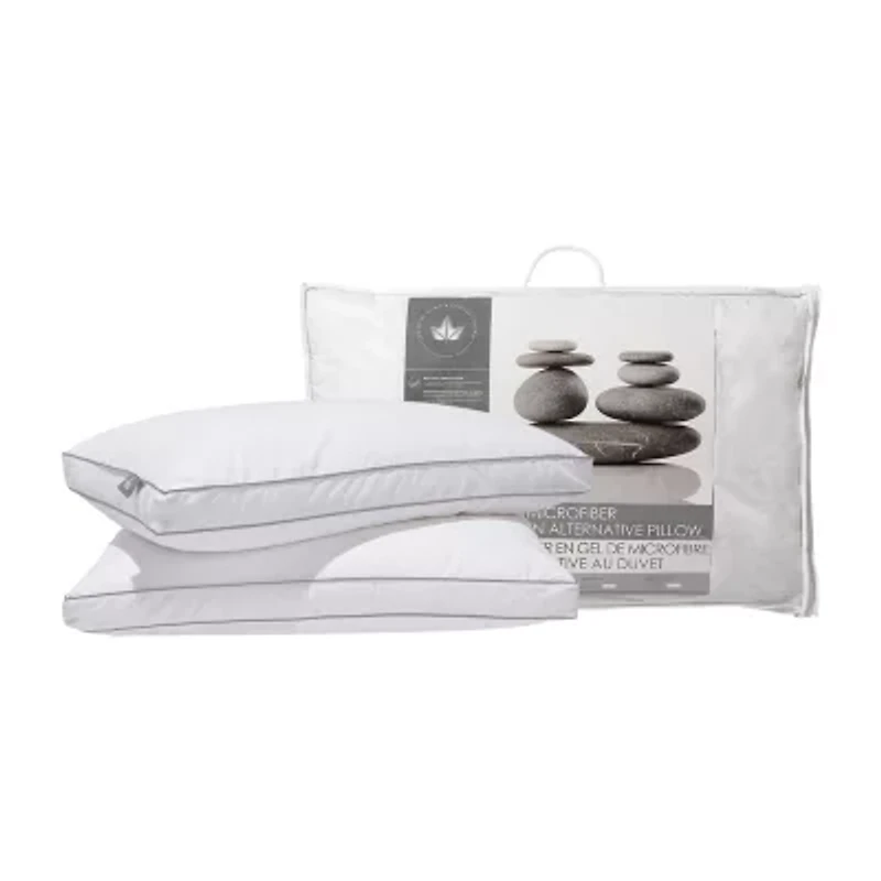 Canadian Down & Feather Company Alternative 2-Pack Medium Density Bed Pillow