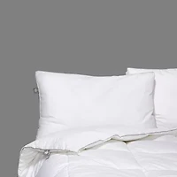 Canadian Down & Feather Company Alternative 2-Pack Medium Density Bed Pillow