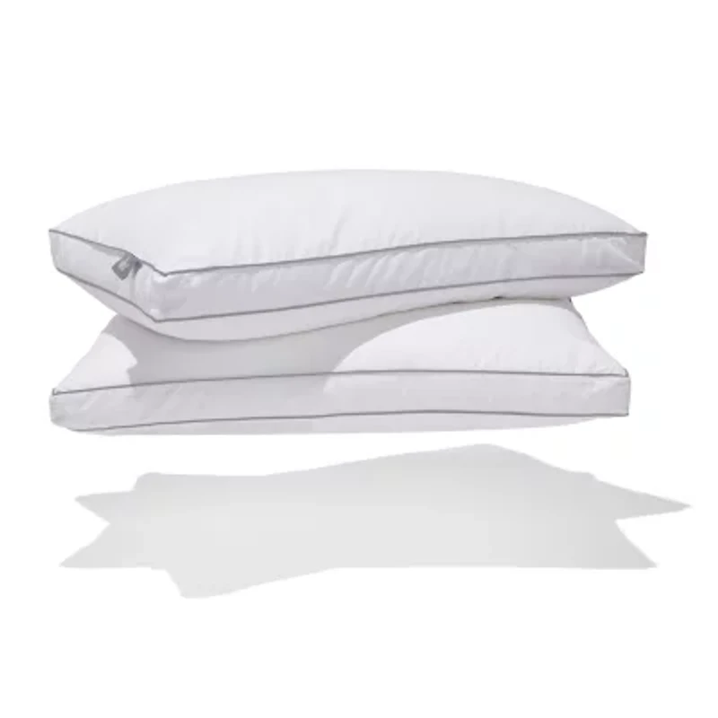 Canadian Down & Feather Company Alternative 2-Pack Medium Density Bed Pillow