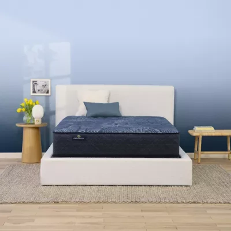 Serta Perfect Sleeper Cobalt Calm 13.25" Plush Tight Top