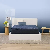 Serta Perfect Sleeper Cobalt Calm 13.25" Plush Tight Top