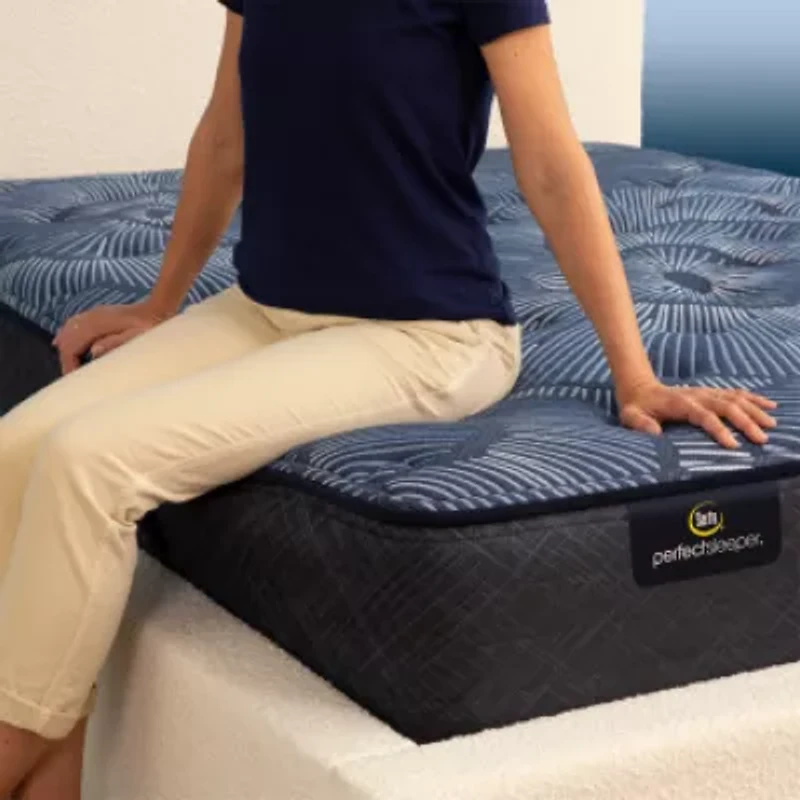 Serta Perfect Sleeper Cobalt Calm 13.25" Plush Tight Top
