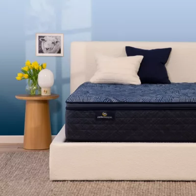 Serta Perfect Sleeper Cobalt Calm Plus 14.5" Firm Pillow Top - Mattress Only