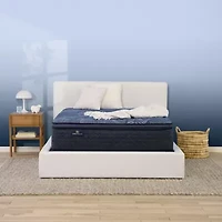 Serta Perfect Sleeper Cobalt Calm 15.25" Plush Pillow Top