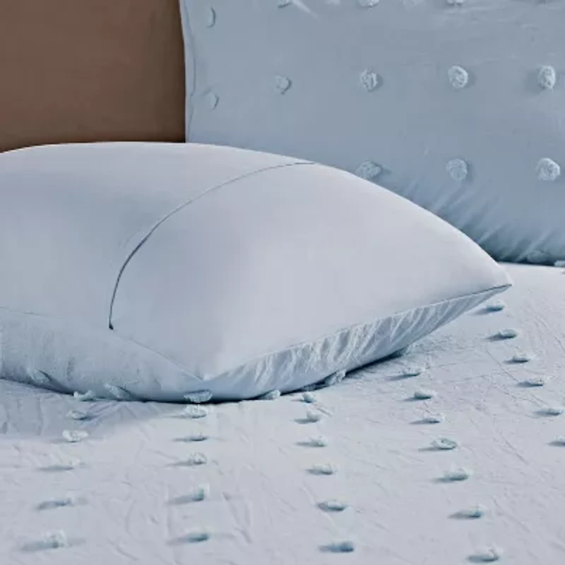 Urban Habitat Maize Cotton Jacquard Duvet Cover Set