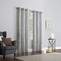 No 918 Kenji Grommet Top Energy Saving Sheer Single Curtain Panel