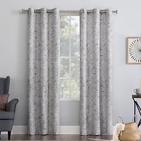 No 918 Kenji Grommet Top Energy Saving Sheer Single Curtain Panel