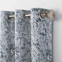 No 918 Kenji Grommet Top Energy Saving Sheer Single Curtain Panel