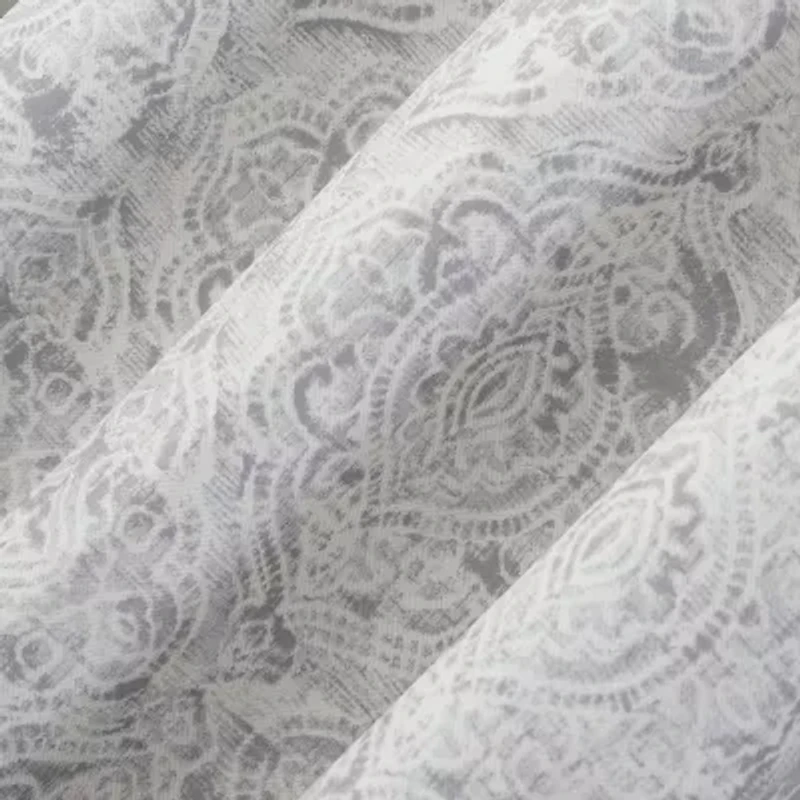 No 918 Kenji Grommet Top Energy Saving Sheer Single Curtain Panel