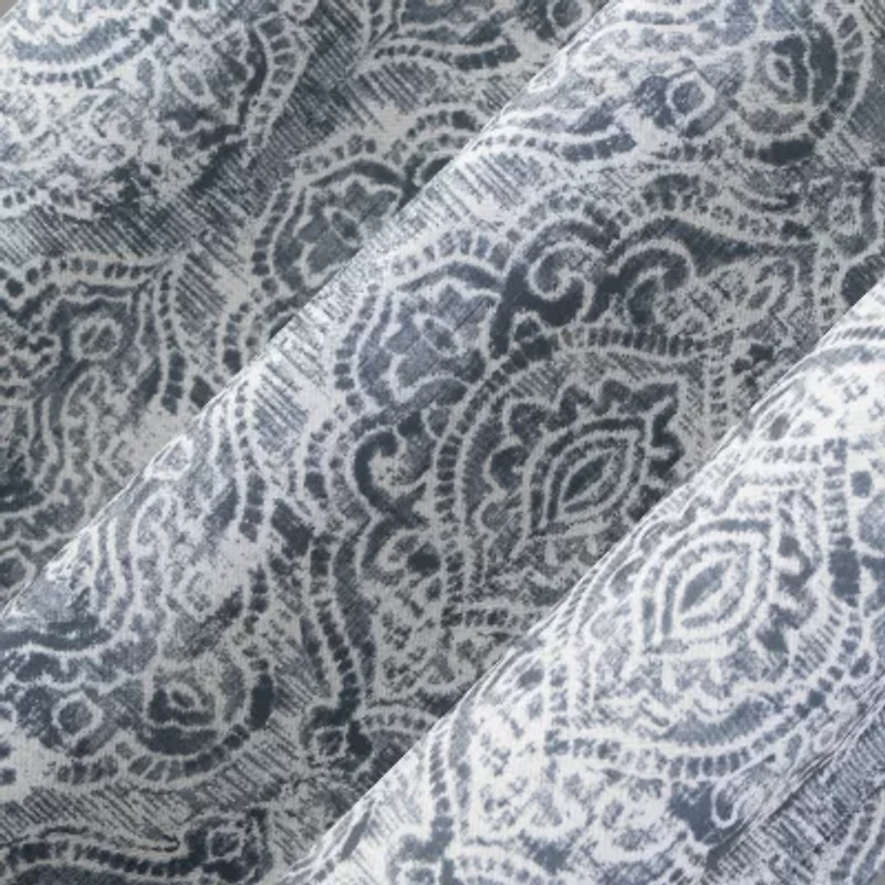 No 918 Kenji Grommet Top Energy Saving Sheer Single Curtain Panel