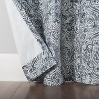 No 918 Kenji Grommet Top Energy Saving Sheer Single Curtain Panel