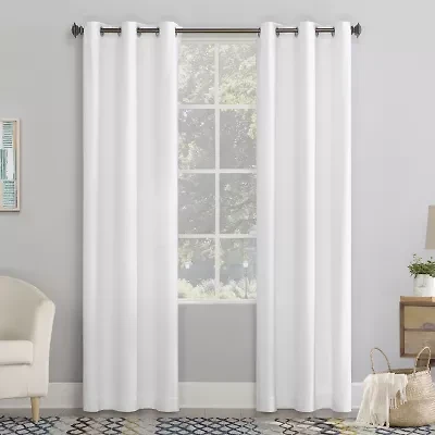 No 918 Lindstrom Grommet Top Energy Saving Light-Filtering Single Curtain Panel