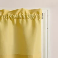 No 918 Martine 3-pc. Rod Pocket Window Tier