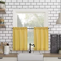 No 918 Martine 3-pc. Rod Pocket Window Tier