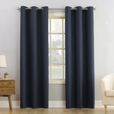 No 918 Montego Grommet Top Sheer Single Curtain Panel