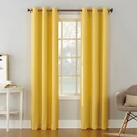 No 918 Montego Grommet Top Sheer Single Curtain Panel