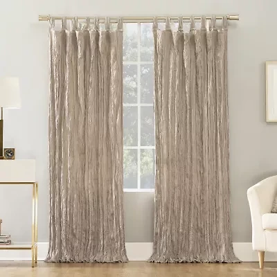 No 918 Odelia Tab Top Sheer Single Curtain Panel