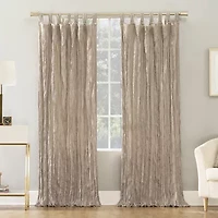 No 918 Odelia Tab Top Sheer Single Curtain Panel