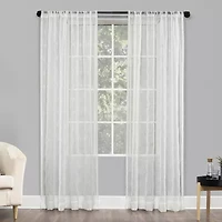 No 918 Tamaryn Rod Pocket Sheer Single Curtain Panel