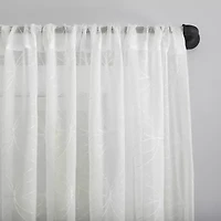 No 918 Tamaryn Rod Pocket Sheer Single Curtain Panel