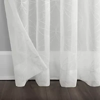 No 918 Tamaryn Rod Pocket Sheer Single Curtain Panel