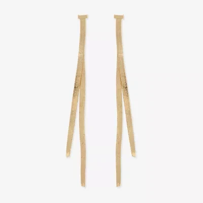 Bold Elements Womens Drop Earrings