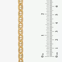 Made in Italy Unisex Adult 14K Gold 22 Inch Mariner Chain Necklace