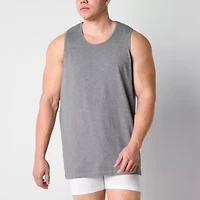 Shaquille O'Neal XLG Activated Cooling Mens Round Neck Sleeveless 3 Pack Big Tank