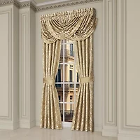 Queen Street Augustina Rod Pocket Energy Saving Light-Filtering Set of 2 Curtain Panel