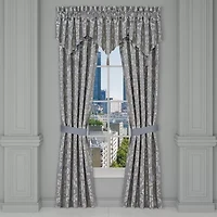 Queen Street Bacoli Rod Pocket Energy Saving Light-Filtering Set of 2 Curtain Panel