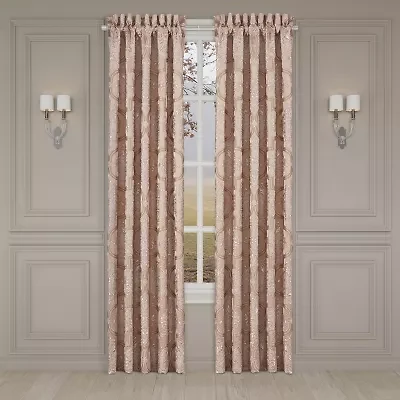 Queen Street Rosalita Rod Pocket Energy Saving Light-Filtering Set of 2 Curtain Panel