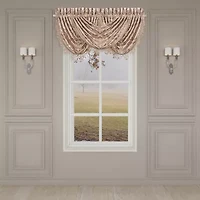 Queen Street Rosalita Rod Pocket Waterfall Valance