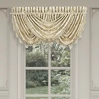 Queen Street Sympatica Rod Pocket Waterfall Valance