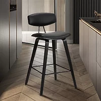 Fox 25.5" Counter Height Upholstered Bar Stool