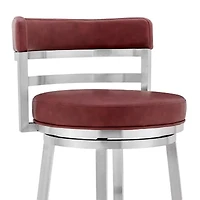 Madrid Counter Height Swivel Bar Stool