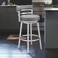 Madrid Counter Height Swivel Bar Stool