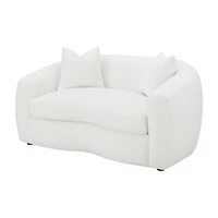 Isabella Pad-Arm Loveseat