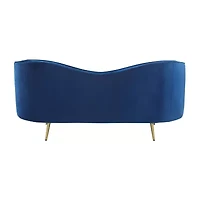 Sophia Curved Slope-Arm Upholstered Loveseat