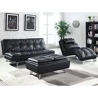 Dilleston Pad-Arm Sleeper Sofa